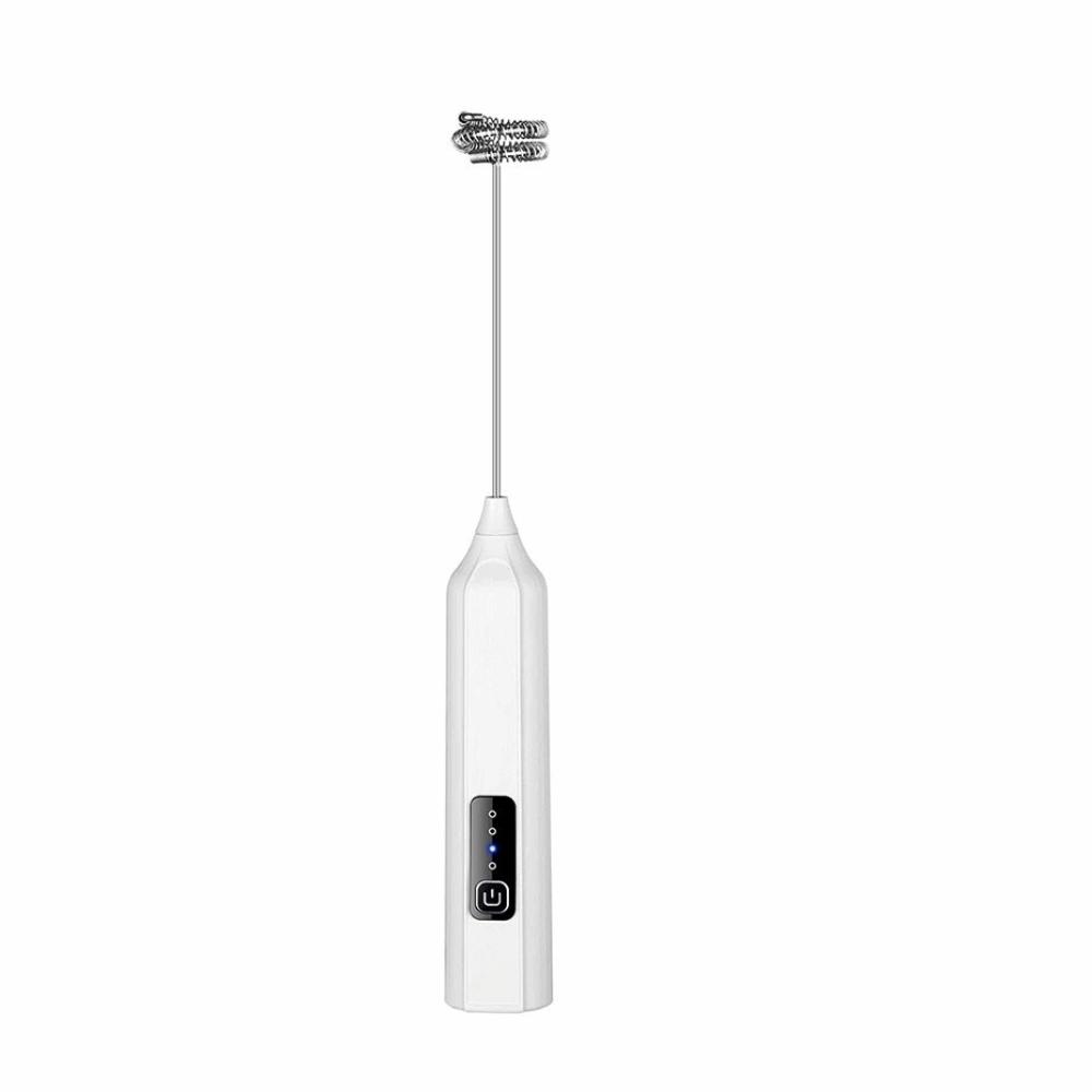 Portable Electric Milk Frother Handheld Handheld Whipper Electric Blender Mixer  Home Kitchen