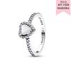 Elevated White Friendship Heart Ring 198421c11