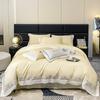 Svetanya Embroidery Bedding Set 100s Egyptian Cotton Bed Linens Sheet Pillowcase Comforter Cover Set Underwear