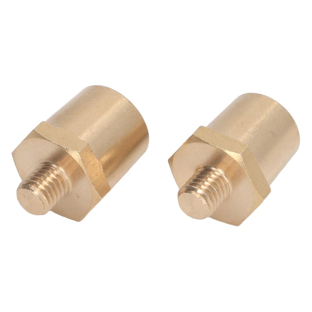 1 Pair Male Thread Brass Battery Terminal Brass Material Charging Post Connector  Battery Charging
