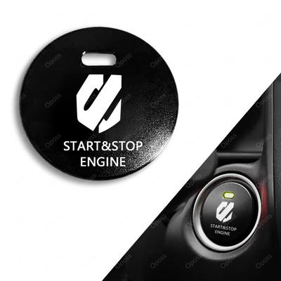 Alphard Engine Start Alphard 20 Series 30 Series 40 Series Ignition Switch Push Button Aluminum Cover (Alphard, Black)