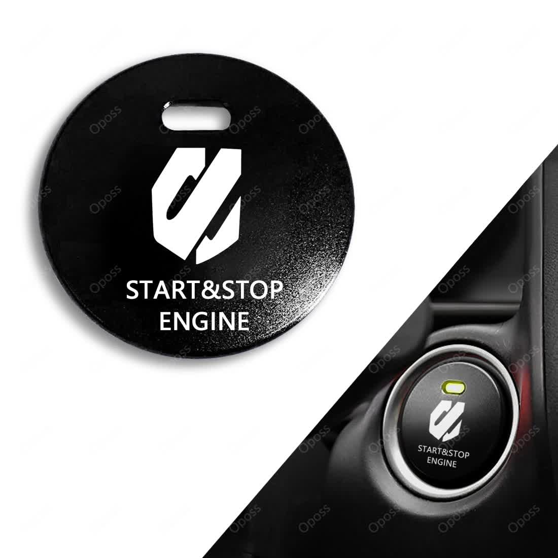 

Alphard Engine Start Alphard 20 Series 30 Series 40 Series Ignition Switch Push Button Aluminum Cover (Alphard, Black) Alphard чёрный