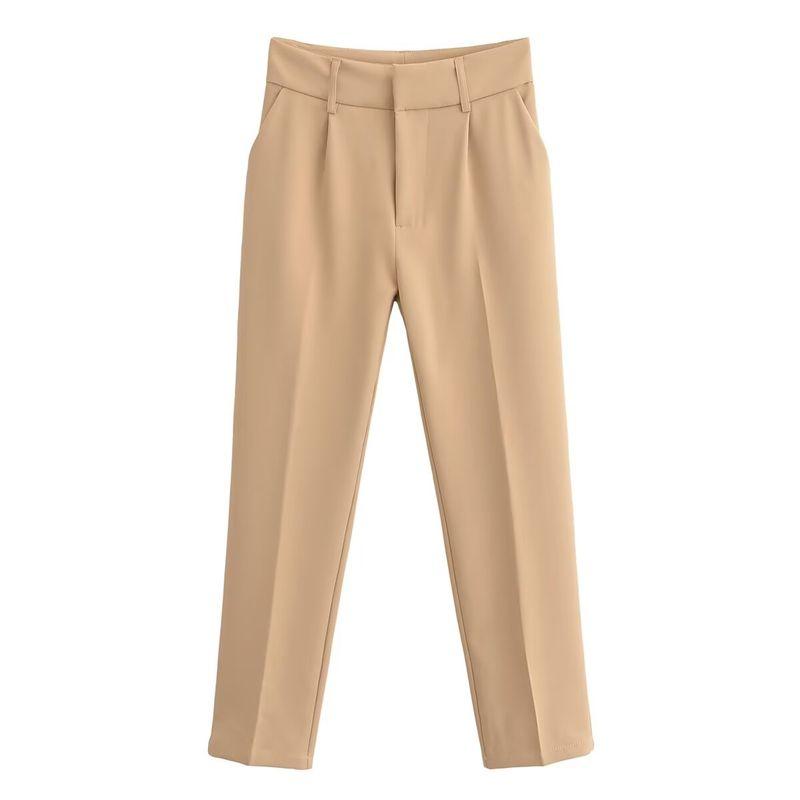 Kaslead New Arrival Women's Clothing Fashion Style Fashion Minimalist All-Match Multicolor High Waist Casual Suit Pants