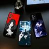C-Chrollo L-Lucilfer Soft Silicone Black Cover Phone Case For Samsung Galaxy A73,A72,A71,A70,A53,A52,A51