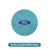 Abzeichen Auto Tassenuntersetzer Wasserdicht Rutschfest Auslaufsicher Untersetzer Für Ford Focus Mondeo Kuga Fiesta MK7 Escort Explorer Edge 2 4 MK2 MK4