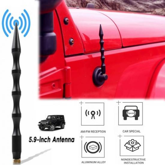 5.9" Inches Vehicle Antenna For for Jeep Wrangler JK JKU JL Exterior 2007-
