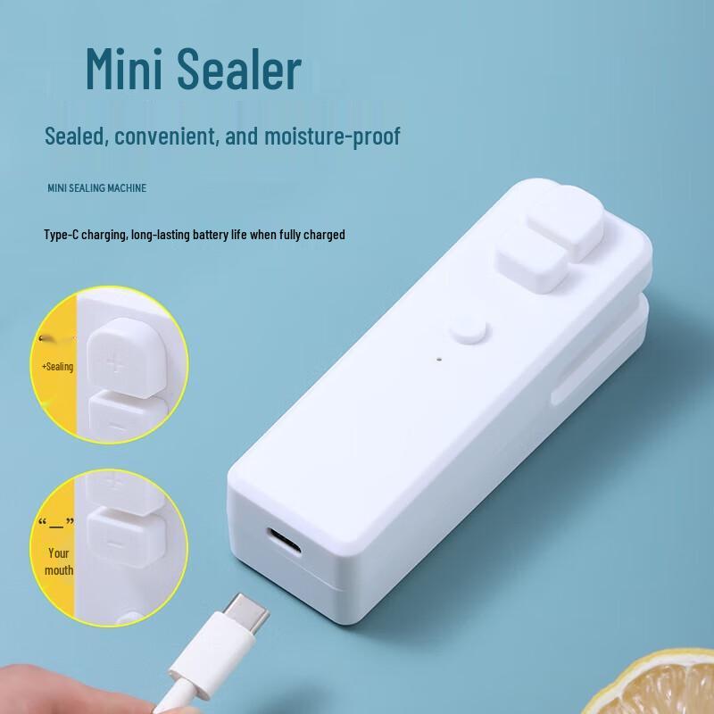Upgraded Rechargeable Household Food Sealer