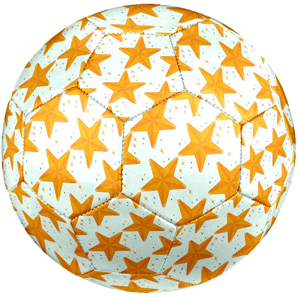 1PC Golden Star Soccer Ball Size 5 Football Machine Sewn Indoor/Outdoor Universal Football Gift W60