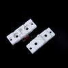 High-Purity Aluminum Oxide Ceramic Terminal Block - Heat Resistant, Insulating, Four-Hole Base for High-Frequency Motors