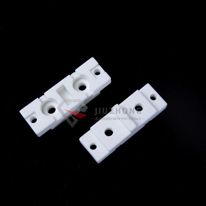 High-Purity Aluminum Oxide Ceramic Terminal Block - Heat Resistant, Insulating, Four-Hole Base for High-Frequency Motors