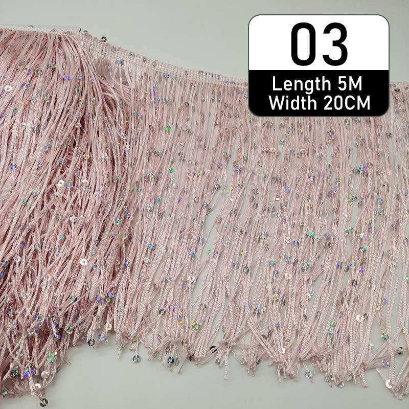 

5 метров полиэстер пайетки кисточка бахрома 20 см кружевная отделка лента шитье латиноамериканское платье сценическая одежда занавес аксессуары своими руками 10 M