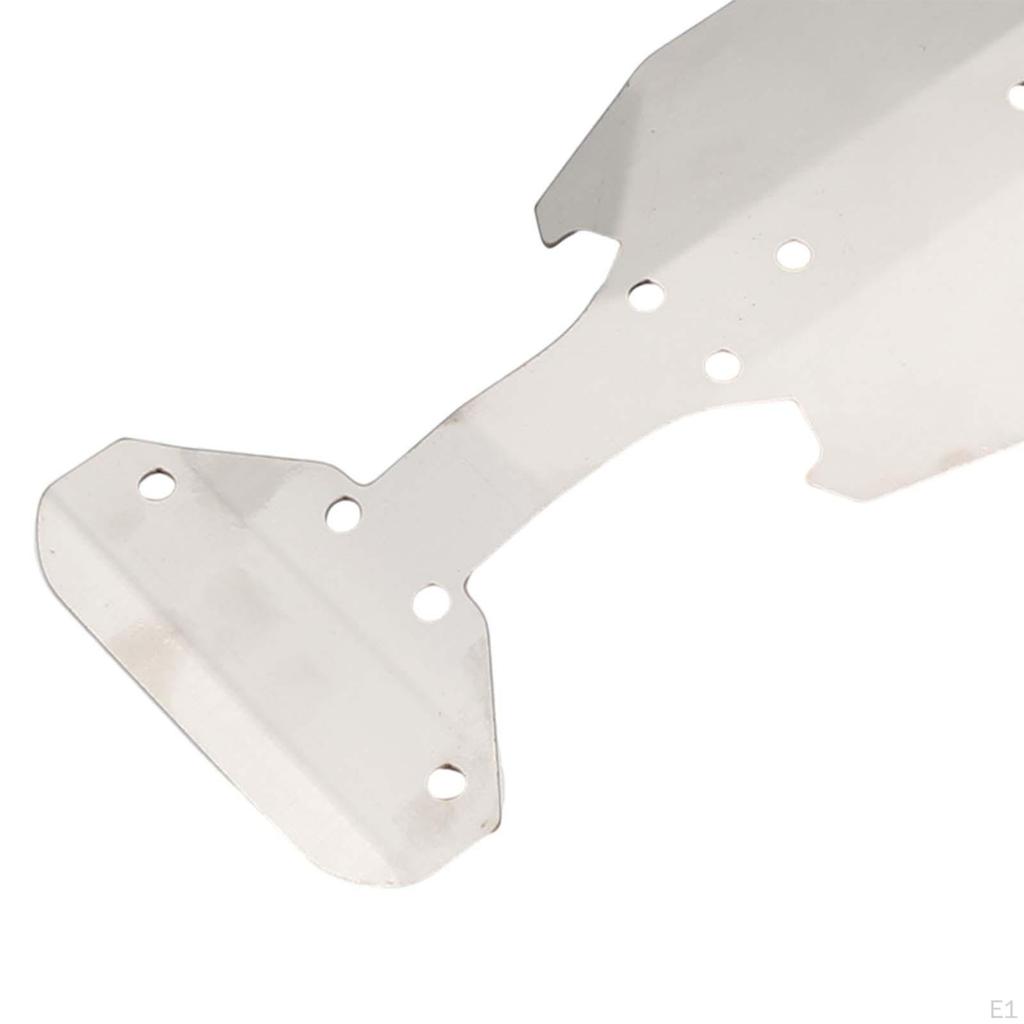 Armor Front Rear Protection Plate Bottom Guard Anti Skid Upgrade Stainless Steel Chassis for