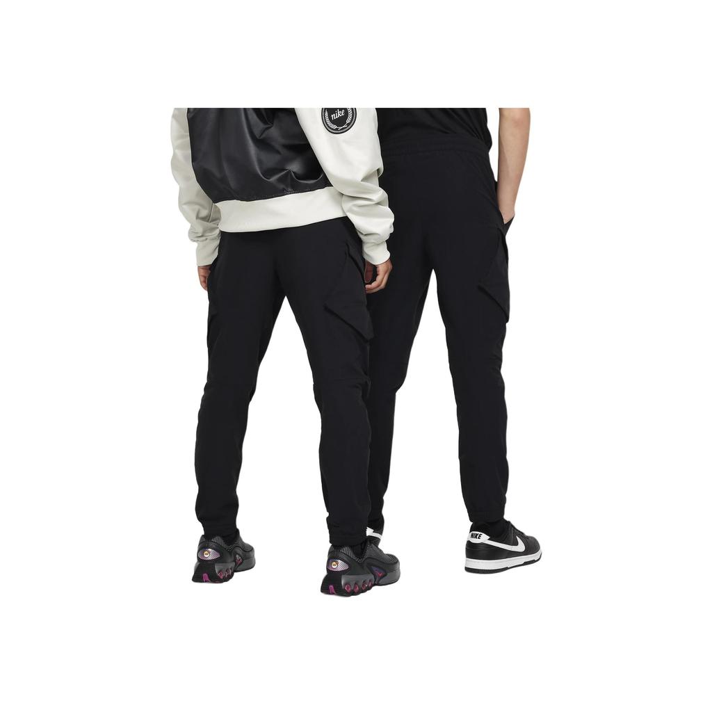 Nike Reflective Logo Cargo Pants Kids Bottoms Black FZ4904-010