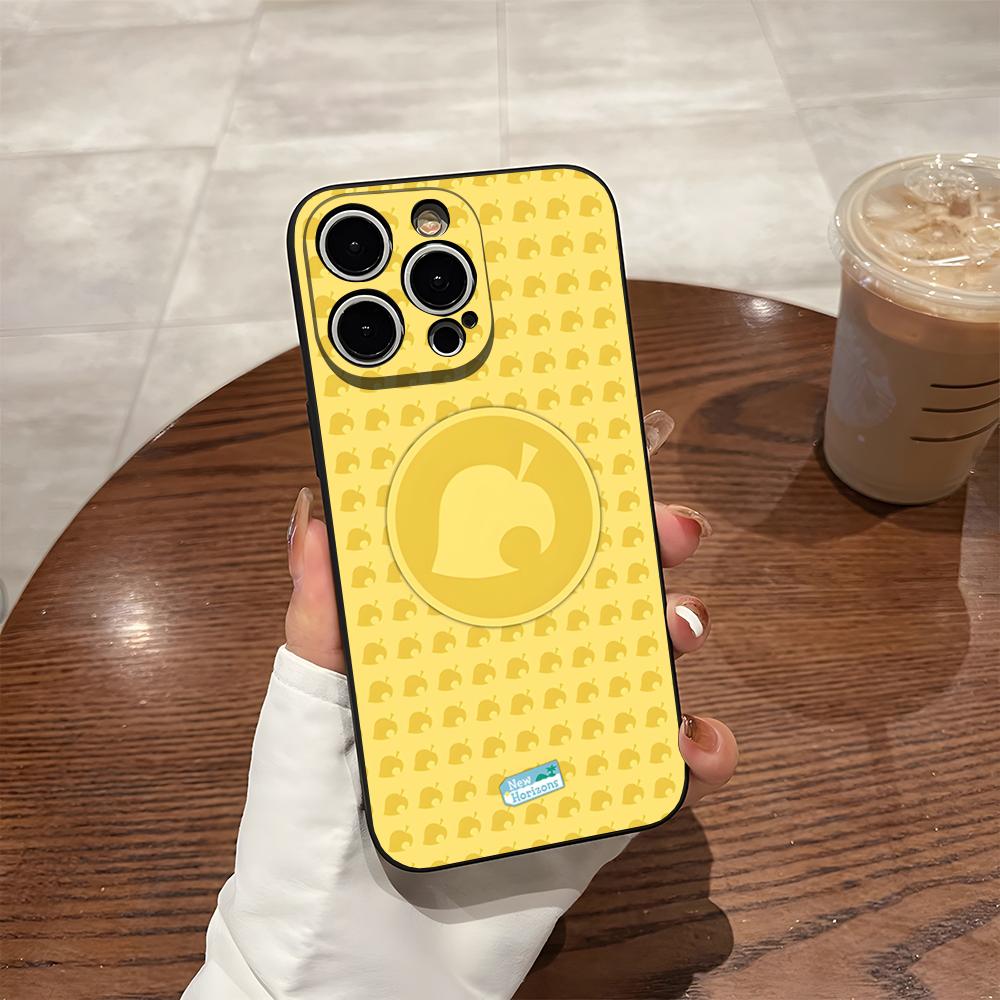 

Cartoon Animal Crossing Phone Case For 17 Pro Max Iphone 14 16 Pro Max 12 15 Plus 13 Pro 11 Xr X Xs Back Cover iPhone16ProMax
