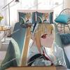T-Tohru Anime Duvet Cover Set Home Style Bedding Soft Laundry Cotton Bed Student Dormitory Gift