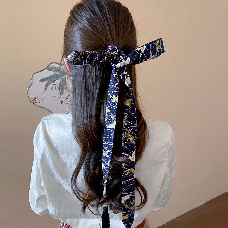 Retro čínský střapec Hanfu čelenka do vlasů čelenka ženy muži čelenka do vlasů čelenka do vlasů s diadémem příslušenství