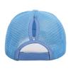 Women Outdoor Sports Hat with Ponytail Hole Camouflage Mesh Back Baseball Cap