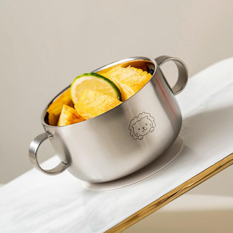 316 Stainless Steel Piggy Suction Bowl Set