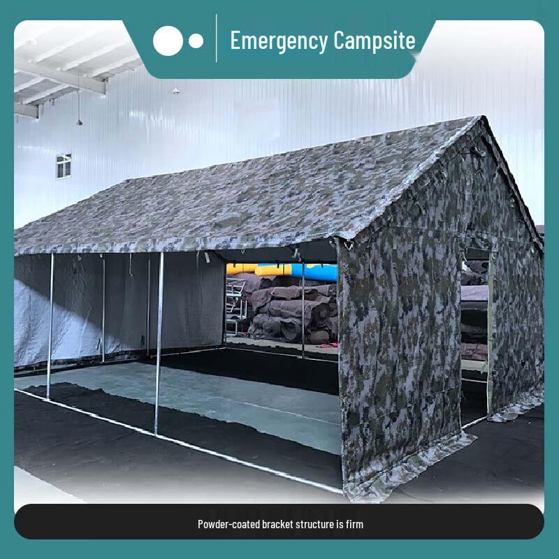 Hungry Wolf Flame Camouflage Military & Outdoor Expedition Tent