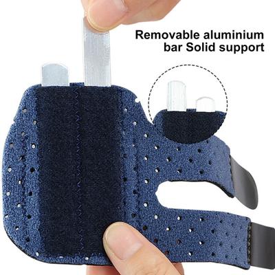 Finger Splint Breathable Finger Splint with Adjustable Strap Universal Joint Pain Relief Finger