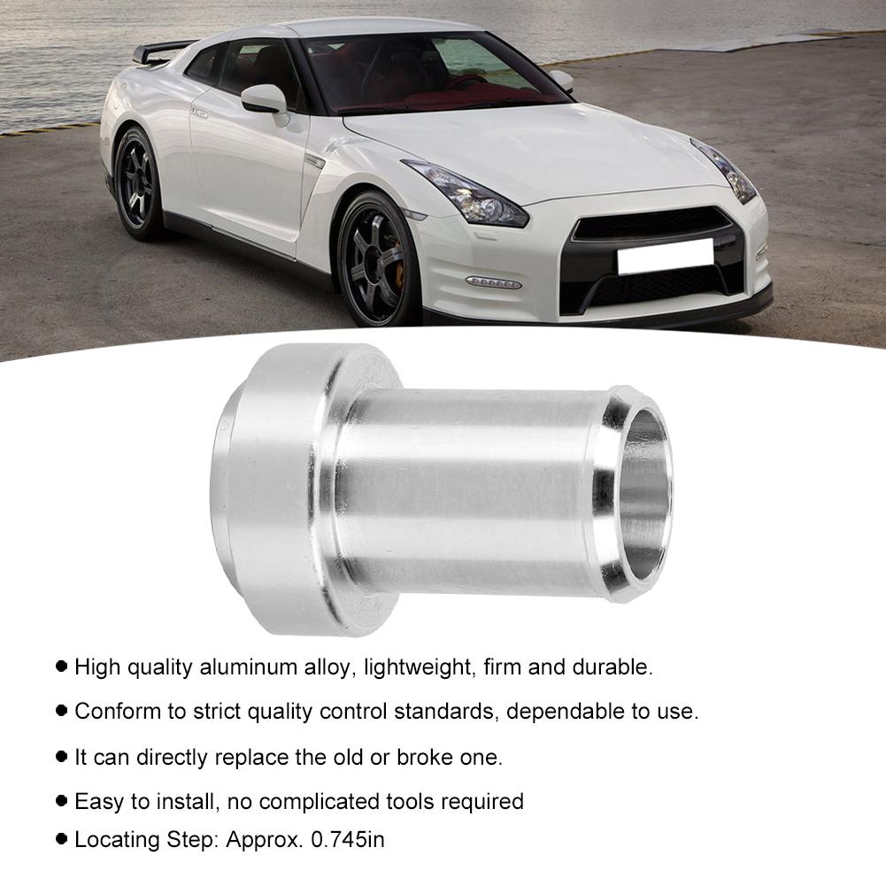 3/4in Aluminum Alloy Hose Barb Nipple Fitting Bung Connector for Fuel Oil Gas