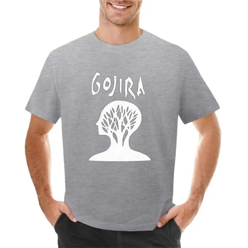 Man T-shirt O-neck Top Teeshirt Best Seller - Gojira Band T-Shirt Korean Fashion Oversized T-shirt Clothes for Men