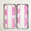 10pcs Middle Frame Bezel With Adhesive Tape For iPhone X XS Max 12 Mini 11 13 Pro 14 Plus 15 17 Air LCD Screen Phone Repair