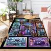 Robotic Future City Pattern Rug Floor Mat for Living Room or Bedroom Soft and Comfortable Carpet a Gift for Birthday and Holiday.