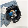New Women Handheld Underarm Bag Minimalist Glossy Down-Filled Tote Bag Large Capacity Oxford Shoulder Bag