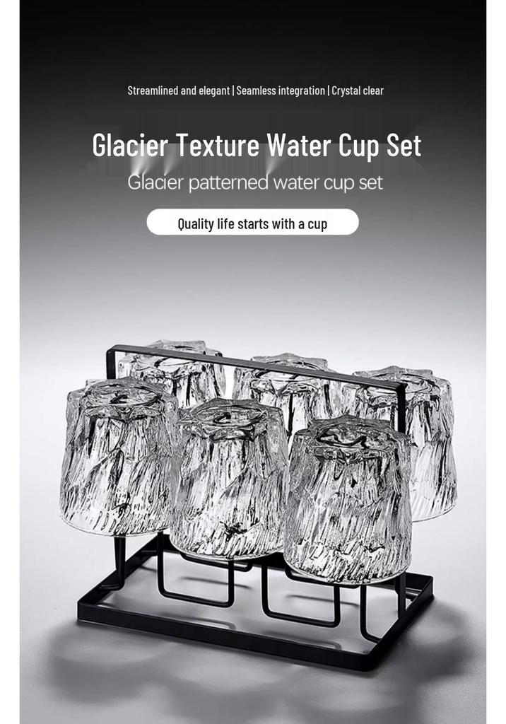 Mystic Ice Luxury Whiskey Glass - Creative Retro Rock Cup