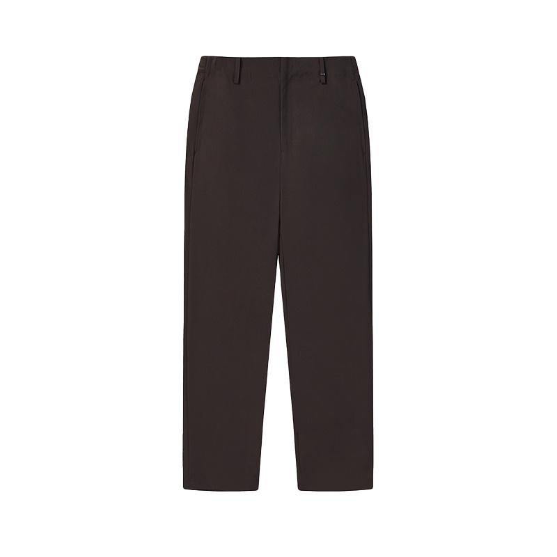 

Fila Синий Модный Классический Простой Деловой Стиль Универсальные Прямые Тканые Повседневные Брюки Мужские низы Коричневый F11M542805FBN XL