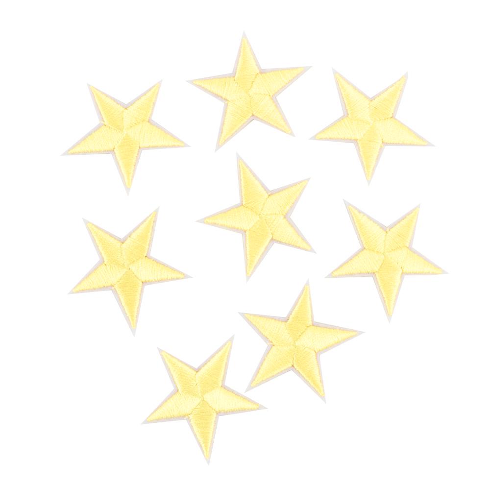10pcs/lot Fabric Embroidery Badge Bag DIY Patches Clothing Sew Iron On Applique