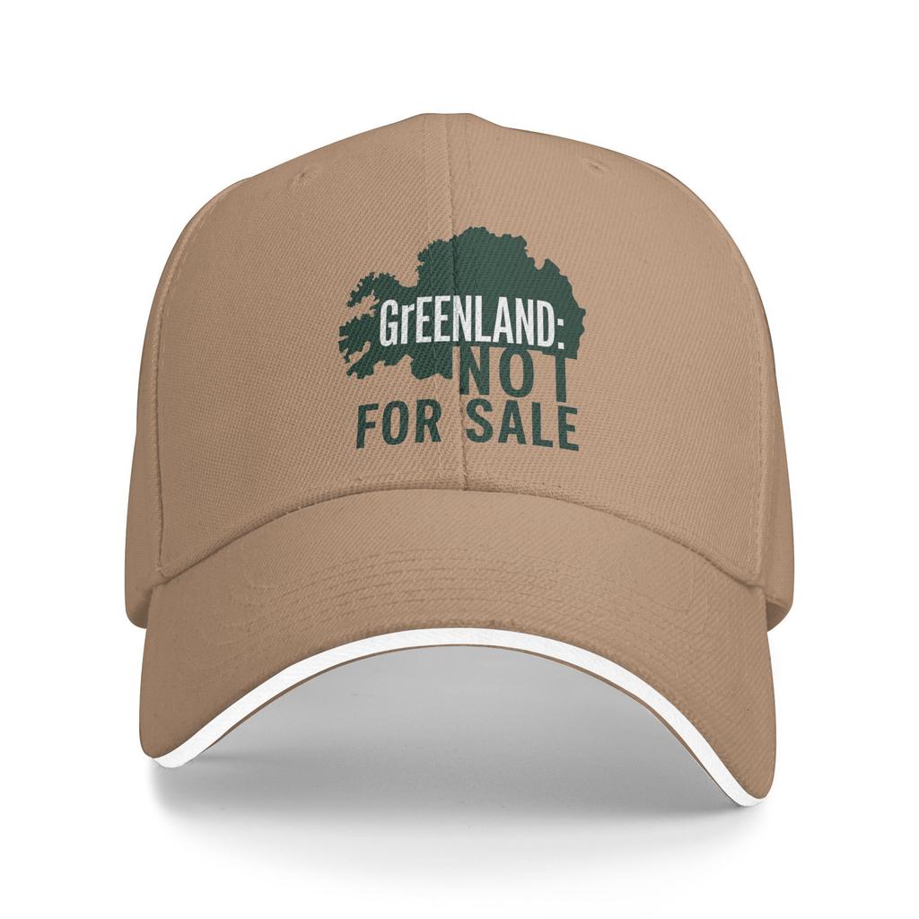 Summer Greenland is Not For Sale Baseball Cap  Tennis Skate y2k Funny Design Sun Hip Hop Hats Unisex Women Dropshipping  Cap