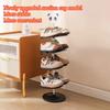 Cartoon Plastic Shoe Rack Large Capacity Multi-layer Shoe Rack Dormitory Convenient Japanese Reinforced and Durable Storage Rack