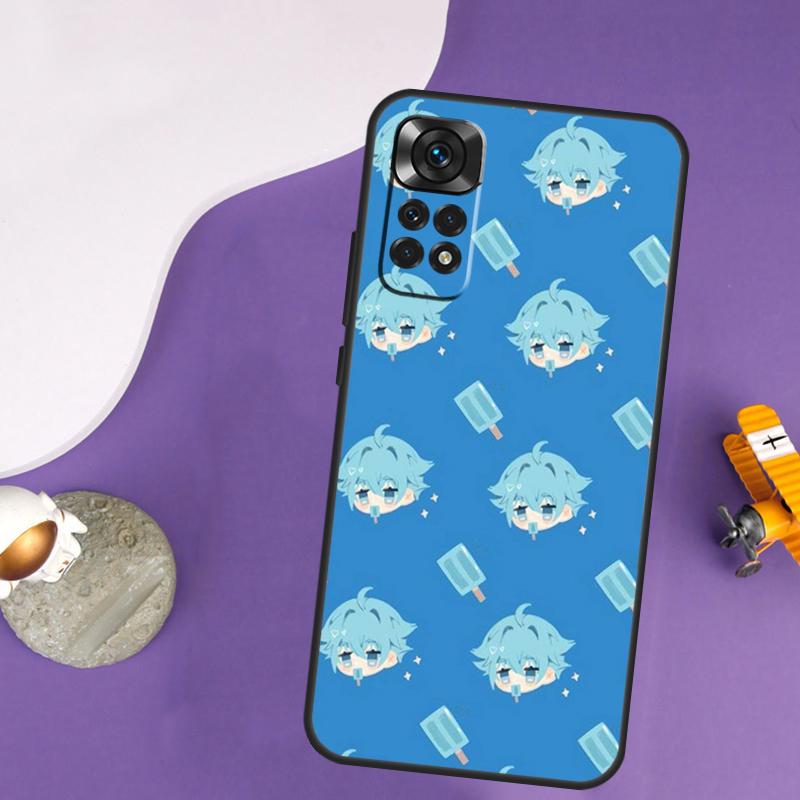 Genshin Impact Chongyun Case For Xiaomi Redmi Note 13 14 Pro 12 9 10 11 Pro 10S 11S 12S Redmi 14C 13C 10C 12C Cover