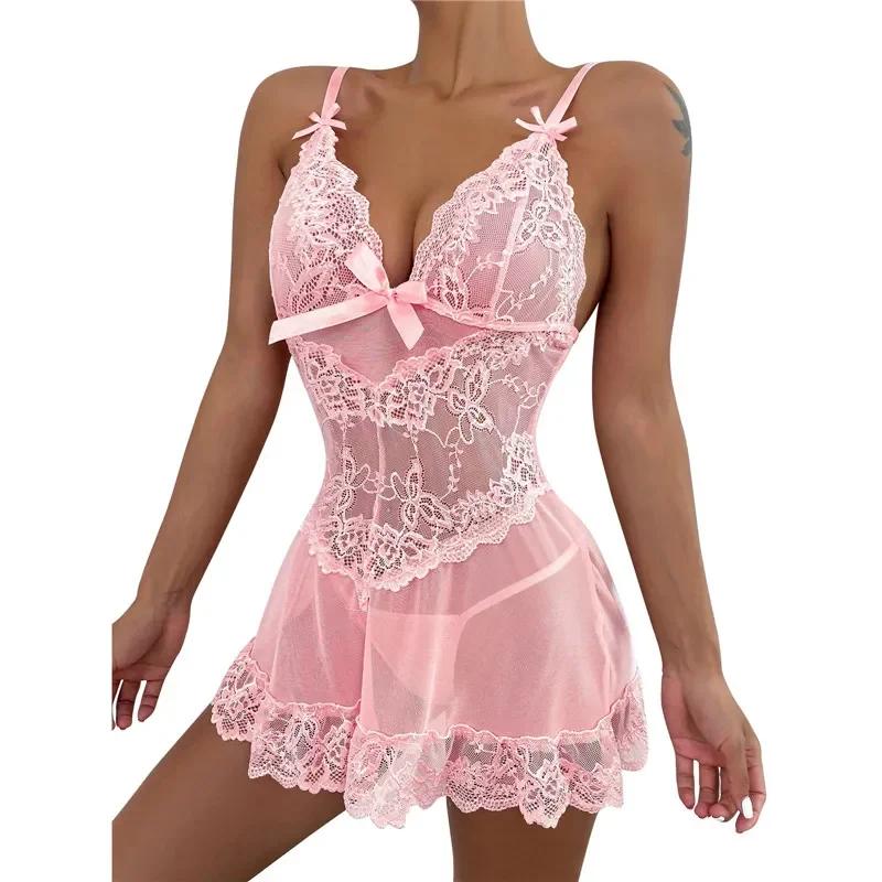 Women's Sexy Lingerie Sets Hot Erotic Women Cosplay Fun Dresses Intimates Sexy Underwear Costumes Sex Babydolls Nightdress