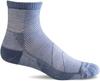 Sockwell ELEVATE QUARTER Compression Socks for and Prevents Made of Wool for Size Running, Quick-Drying, Anti-Odor, Anti-Sweat, Blisters. Recovery.