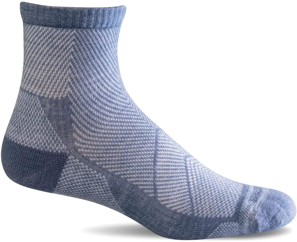 Sockwell ELEVATE QUARTER Compression Socks for and Prevents Made of wool for Size Running, Quick-Drying, Anti-Odor, Anti-Sweat, Blisters. recovery.