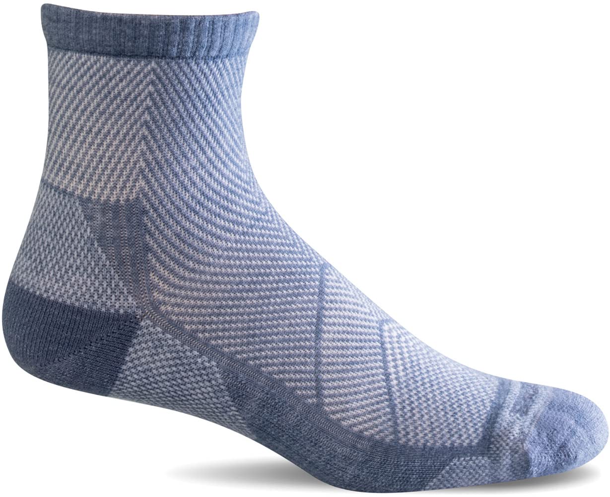 

Компрессионные носки Sockwell ELEVATE QUARTER для и Предотвращает Изготовлены из шерсти для Размер Бег, Быстросохнущие, Защита от запаха, Защита от пота, Мозоли. восстановление.