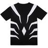 Midoriya Accelerator Cosplay Costume, Short Sleeve T-Shirt, Premium Quality (Black, L)