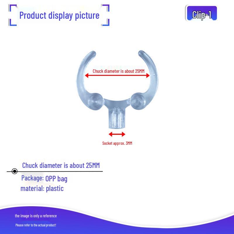 Adjustable Figure Stand with Multiple Clamps and Detachable Screws