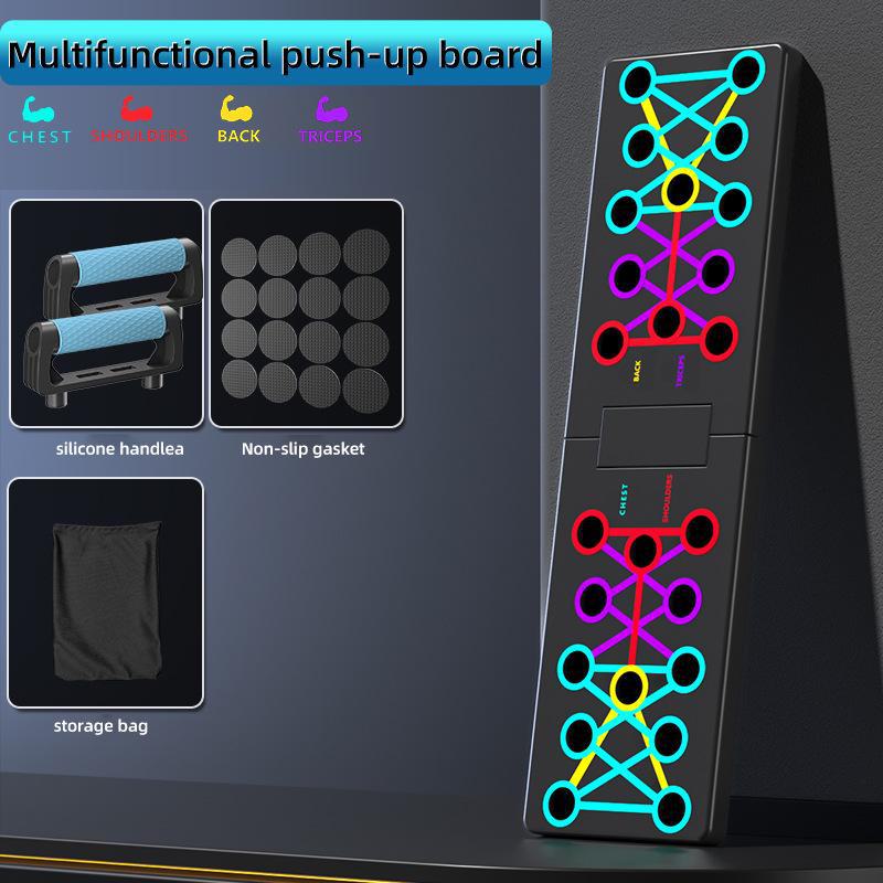 

Многофункциональная фитнес-доска для отжиманий и тренировок дома Rubber-coated handle + storage bag + non-slip mat
