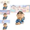 Entzückende Crayon Shin-chan Figur im Kimono Pvc Anime Auto Armaturenbrett Dekoration