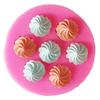1 Piece Circular Cookie Baking Mold Candy Silicone Mold Cake Dry Perth Chocolate Flipping Sugar Mold