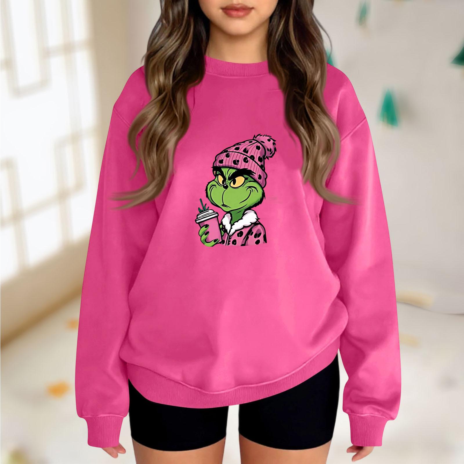 

Детская толстовка с капюшоном для мальчиков и девочек, модная толстовка с длинными рукавами и принтом 160