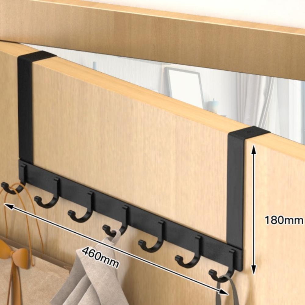 Wall Hanging Over-the-Door Organizer No Drilling Coat Towel Holder New Clothes Hanger  Home Use