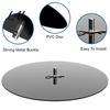 Metal Drill Adapter Ice Auger Adapter Fishing Stopper Disc Anti-Drop Attachment Plate Stainless Steel Accessories Safety Plate