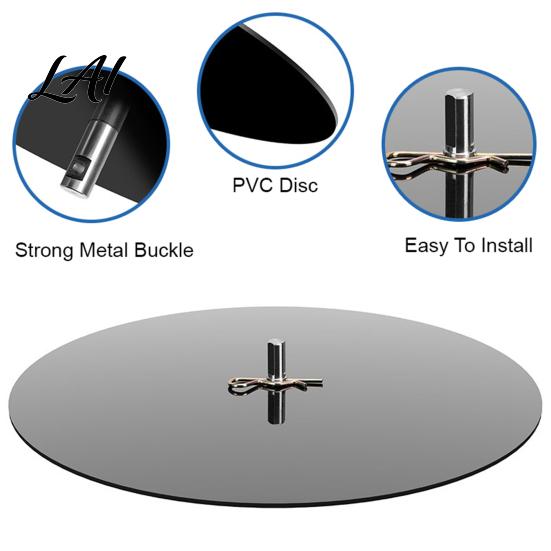 Metal Drill Adapter Ice Auger Adapter Fishing Stopper Disc Anti-Drop Attachment Plate Stainless Steel Accessories Safety Plate