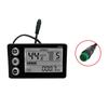Elektrisk sykkelskjerm 24V/36V/48V vanntett LCD-skjerm S866 kontrollpanel Dashboarddisplay for elsykkelscooter