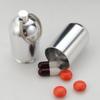 Waterproof Aluminum Pill Case Bottle Cache Drug Holder For Traveling Camping Container Keychain Medicine Box Health Care Tool